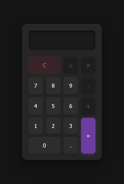 Calculator App Screenshot